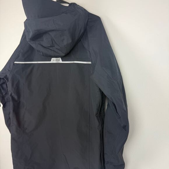Burton Mens Frostner Dryride 2L Logo True Black Pullover Anorak Small WORN TWICE - Picture 6 of 11